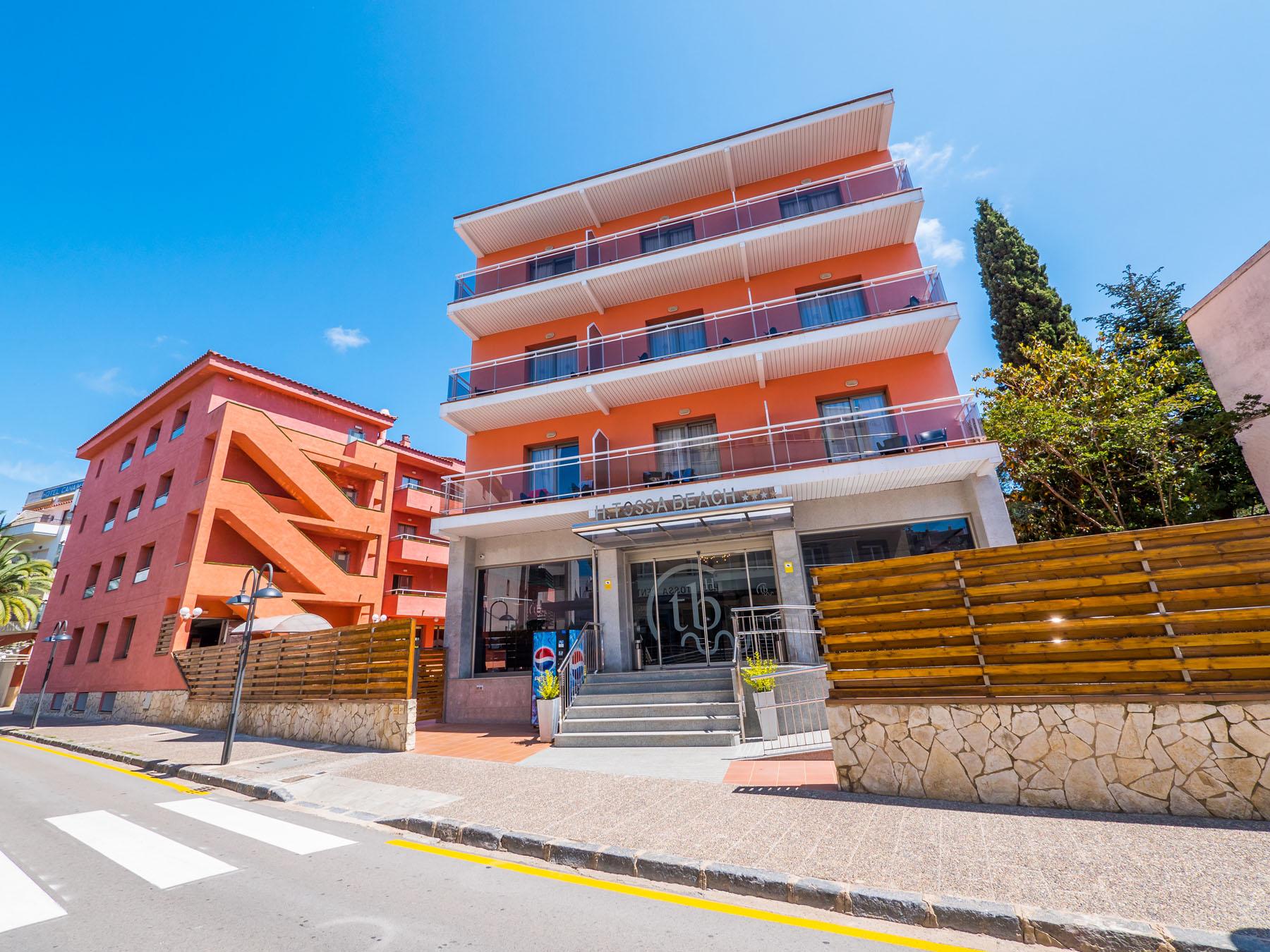 Tossa Beach Center Tossa de Mar Exterior foto