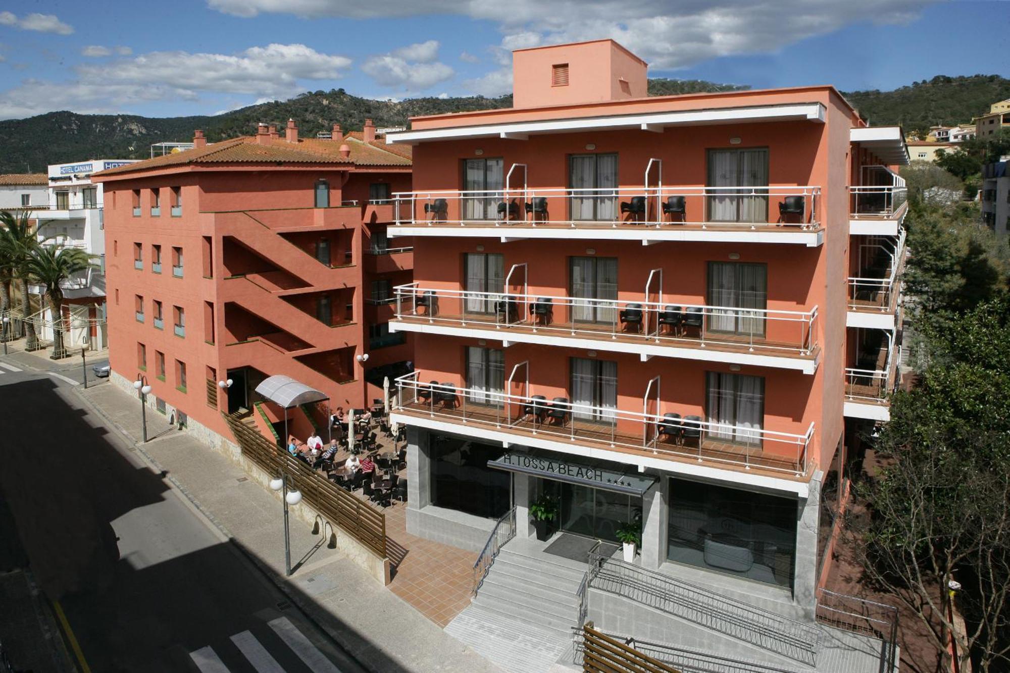 Tossa Beach Center Tossa de Mar Exterior foto